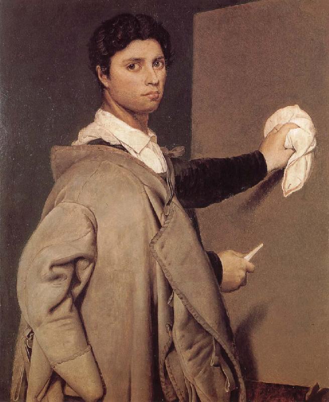 Jean-Auguste Dominique Ingres Self-portrait oil painting image